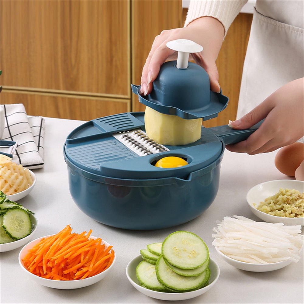 12 In 1 Multifunction Slicer Cutter Set - Givemethisnow