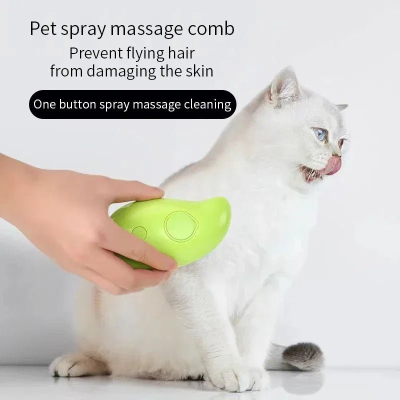 3in1 Pet Steam Brush - Givemethisnow