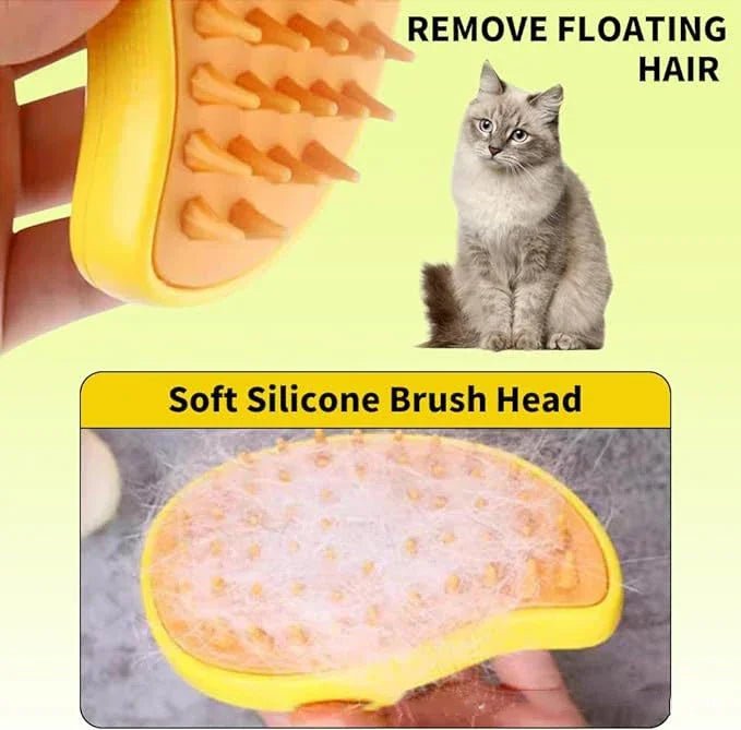 3in1 Pet Steam Brush - Givemethisnow