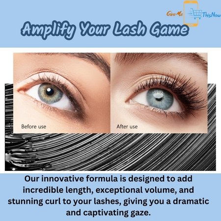 4D Silk Fiber Eyelashes Thick Mascara - Givemethisnow