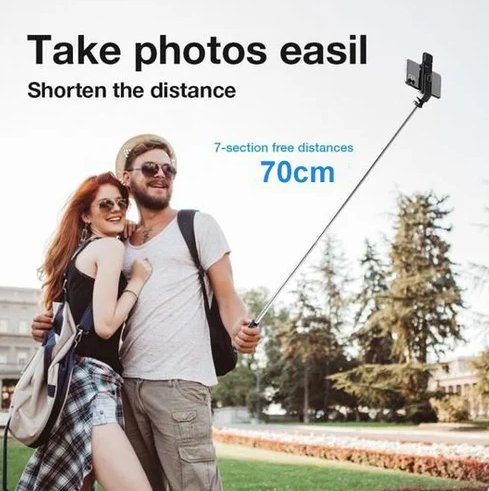 6 In 1 Wireless Bluetooth Selfie Stick - Givemethisnow