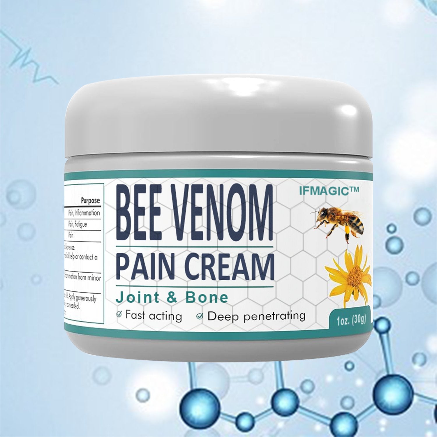 Bee Venom Pain and Bone Healing Cream - Givemethisnow