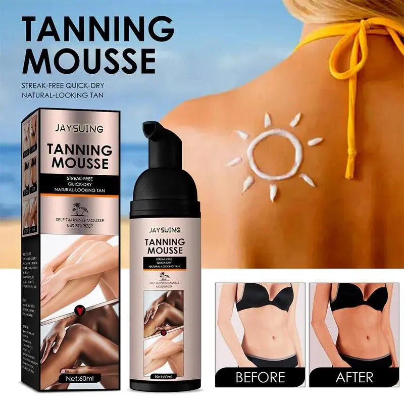 Bronze Bliss Self-Tanning Mousse Spray - Givemethisnow