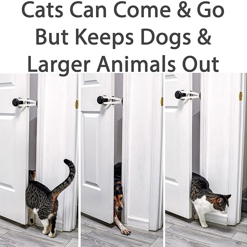 Cat Door Holder Latch - Givemethisnow