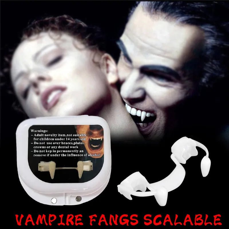 Dynamic Retractable Halloween Vampire Fangs - Givemethisnow