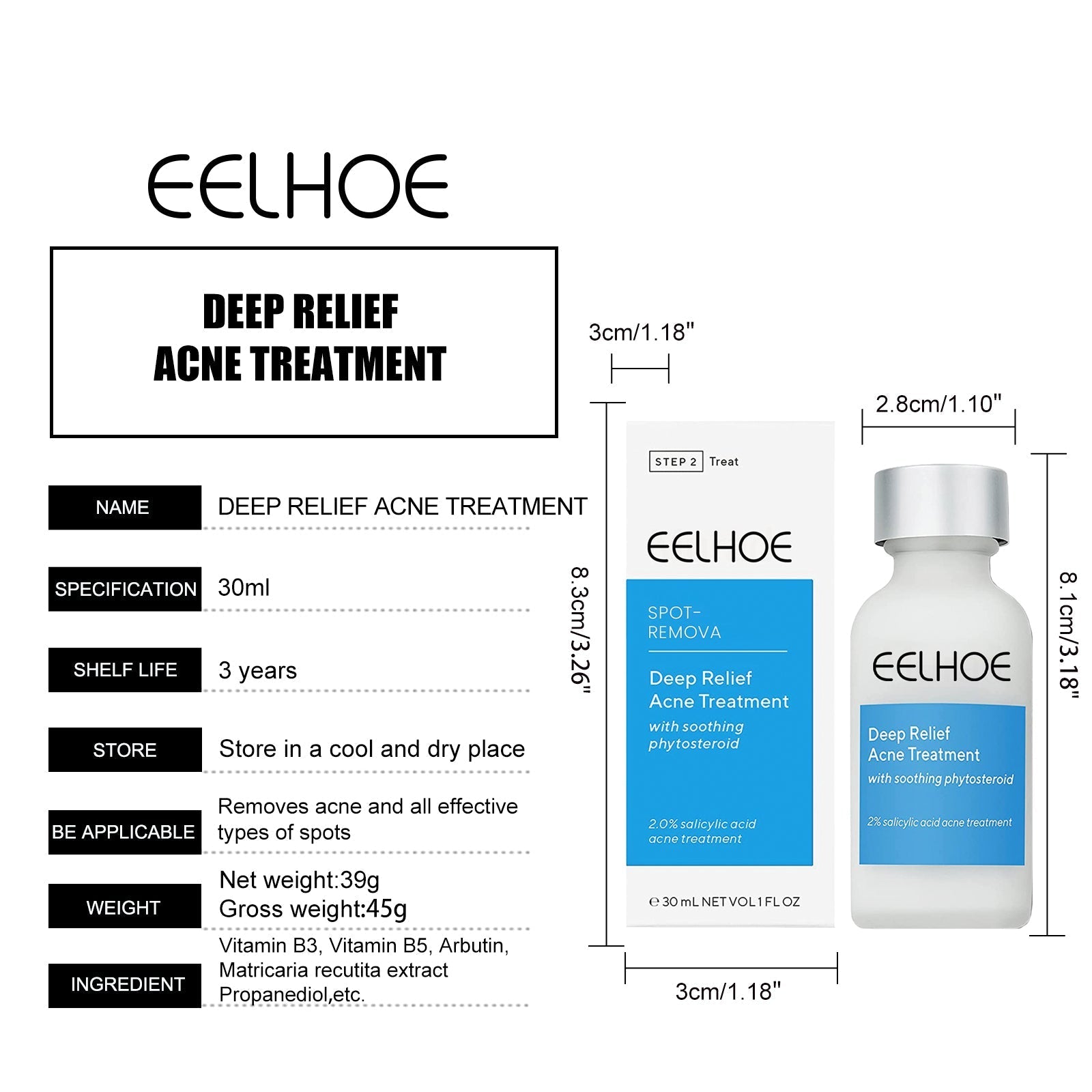 EELHOE™ Dark Spot and Acne Treatment Lotion - Givemethisnow