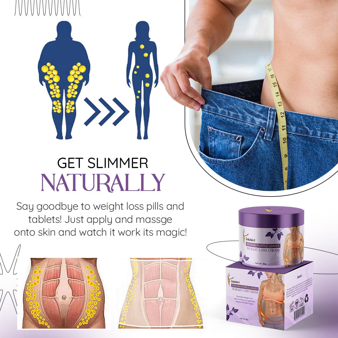 Eelhoi Kenyan Purple Leaves Weight Loss Cream - Givemethisnow