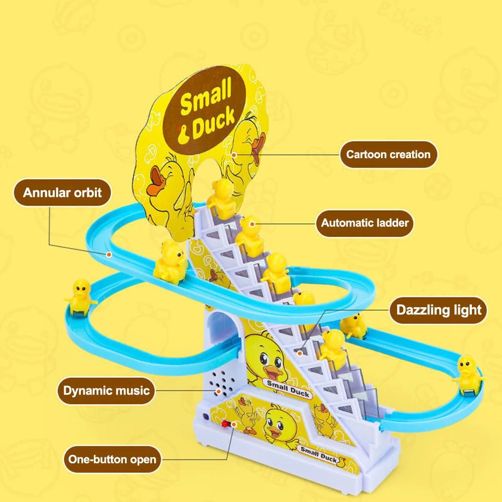 Electric Duck Sliding Track Adventure Toy - Givemethisnow