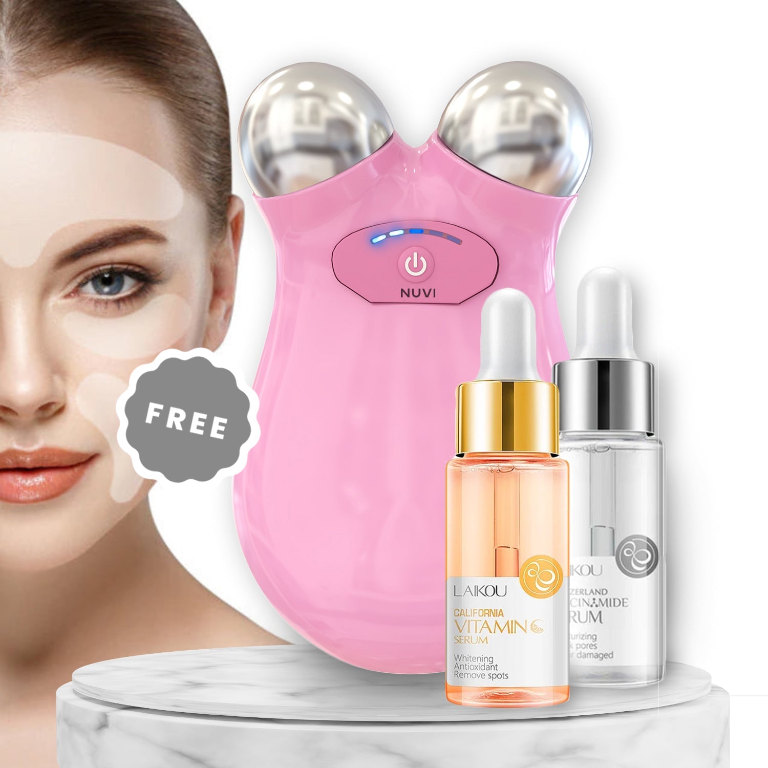 Fashion face lift skin care tools remove wrinkles Toning Device - Givemethisnow