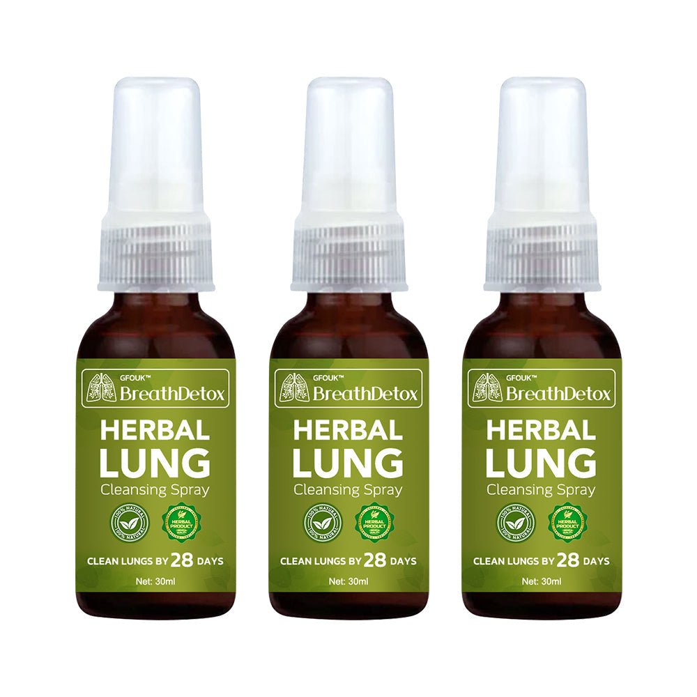 GFOUK™️ BreathDetox Herbal Lung Cleansing Spray - Givemethisnow