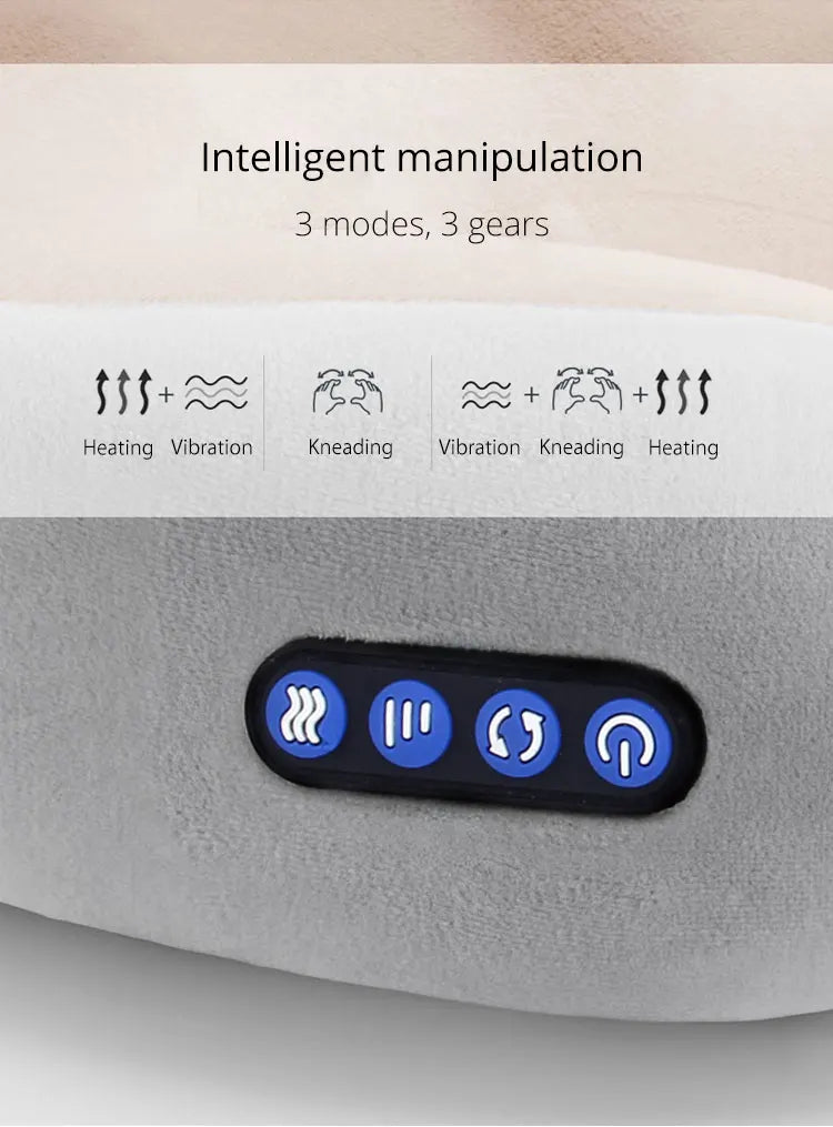 GiveMeThisNow Electric U-Shaped Pillow Neck Massager - Givemethisnow