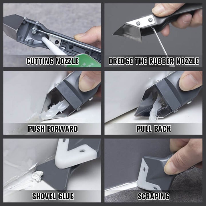 Glass Glue Angle Scraper - Givemethisnow