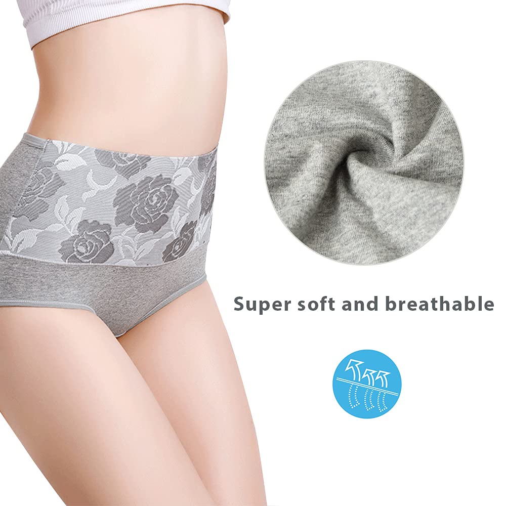 High Waist Abdominal Slimming Cotton Underwear - Givemethisnow