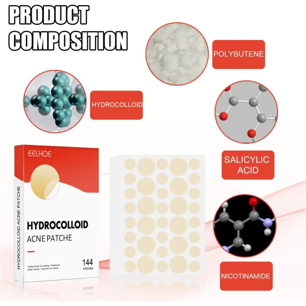 Hydrocolloid Acne Pimple Patch - Givemethisnow