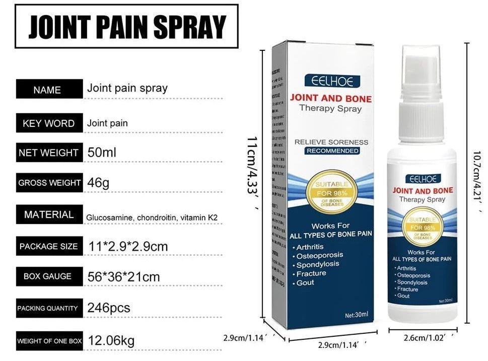 Joint And Bone Therapy Spray - Givemethisnow