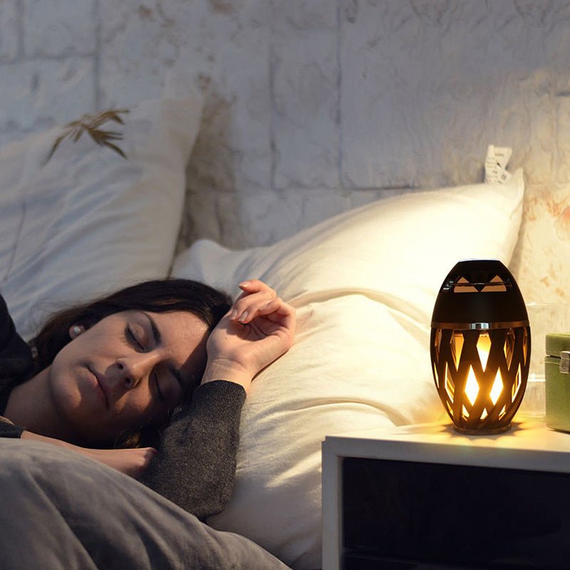 Led Flame Lamp Speaker - Givemethisnow