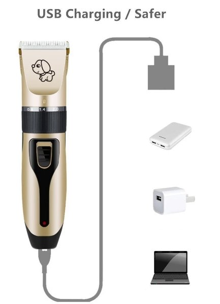 Low Noise Pet Clippers Rechargeable - Givemethisnow