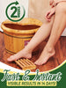 Lympatic Drainage Ginger Foot Soak - Givemethisnow