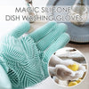 Magic Silicone Dish Washing Gloves - Givemethisnow