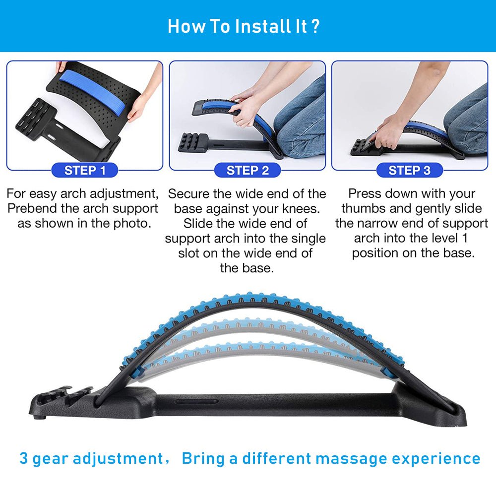 Magnetic Back Massage Muscle Relax Stretcher - Givemethisnow