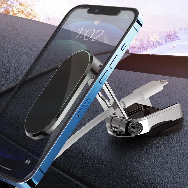 Metal Folding Car Phone Holder - Givemethisnow