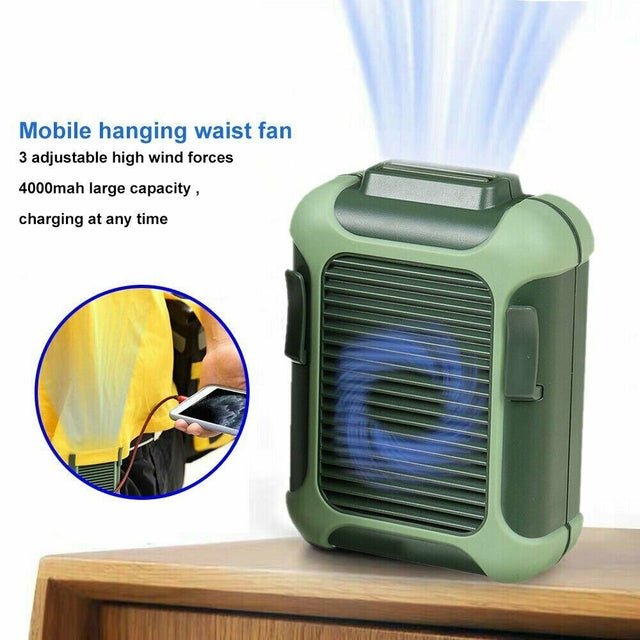 Mobile Hanging Waist Fan - Givemethisnow