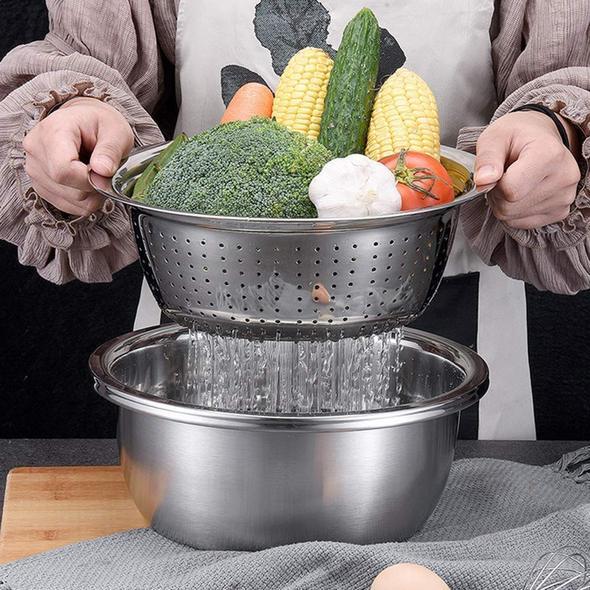 Multifunctional stainless steel basin - Givemethisnow