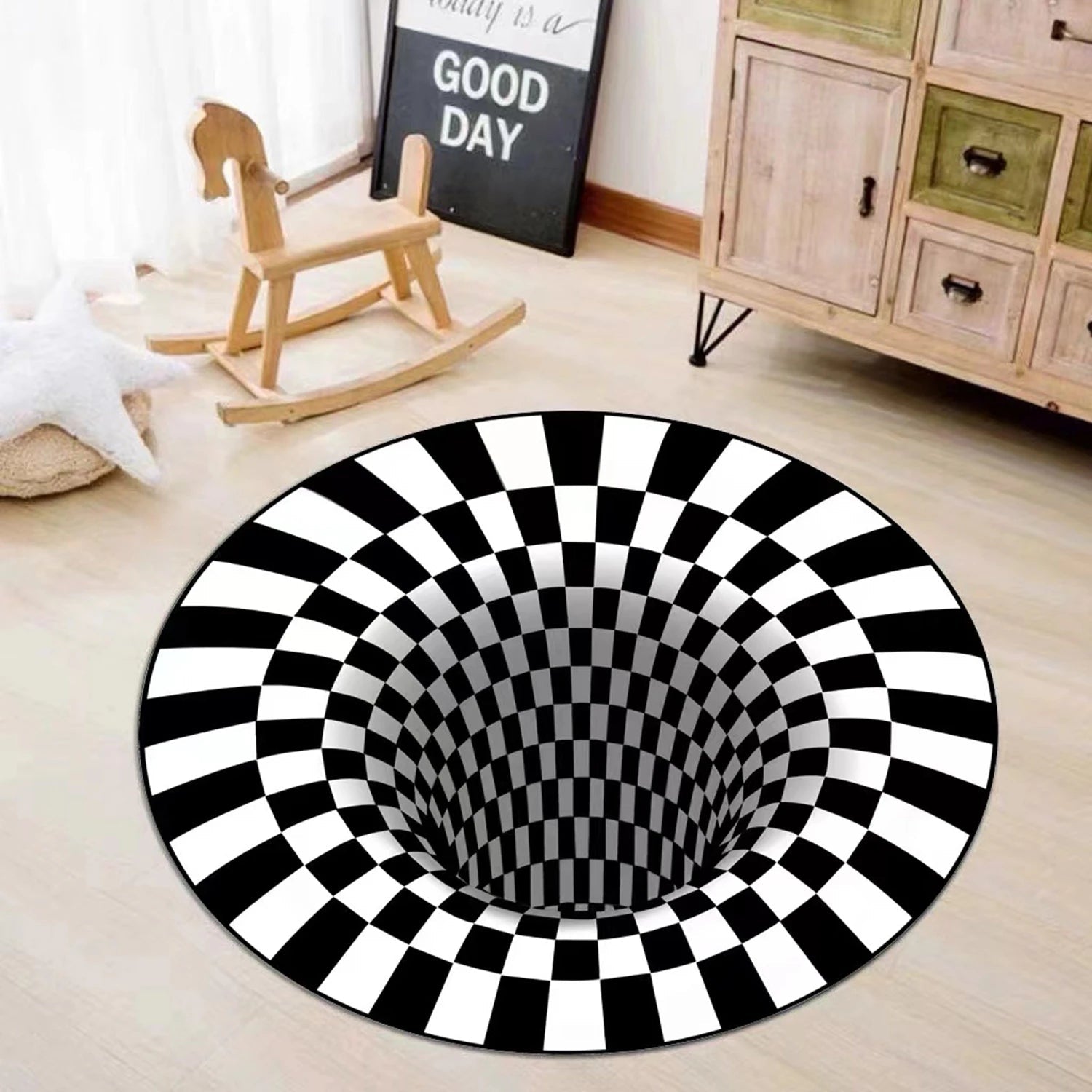 Mystical 3D Optical Illusion Rug - Givemethisnow