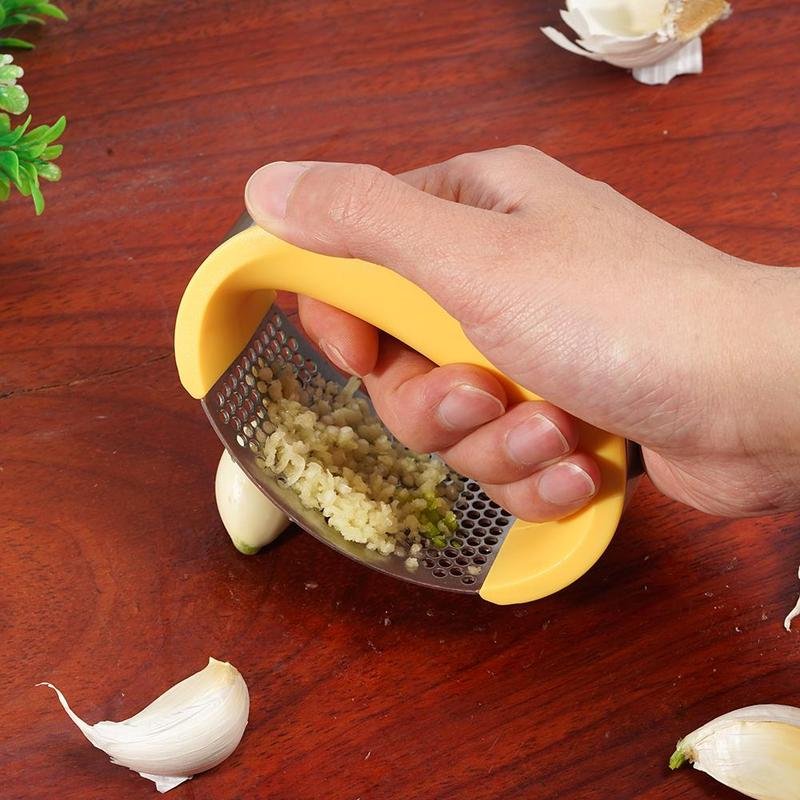 New Premium Stainless Steel Garlic Press 2.0 - Givemethisnow