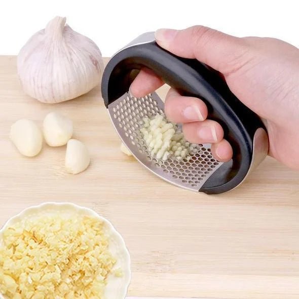 New Premium Stainless Steel Garlic Press 2.0 - Givemethisnow