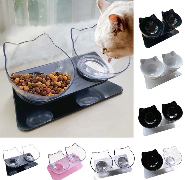 Orthopedic Anti-Vomiting Cat Feeder - Givemethisnow