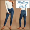 Plus Size Toning Jeans Leggings - Givemethisnow