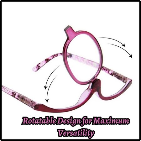 Rotatable MakeUp Reading Glass - Givemethisnow