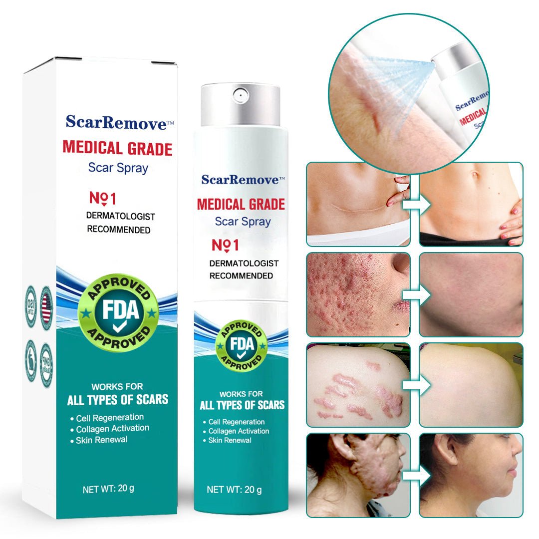 🔥🔥🔥ScarRemove™ Advanced Scar Spray For All Types of Scars - Especially Acne Scars, Surgical Scars and Stretch Marks - Givemethisnow