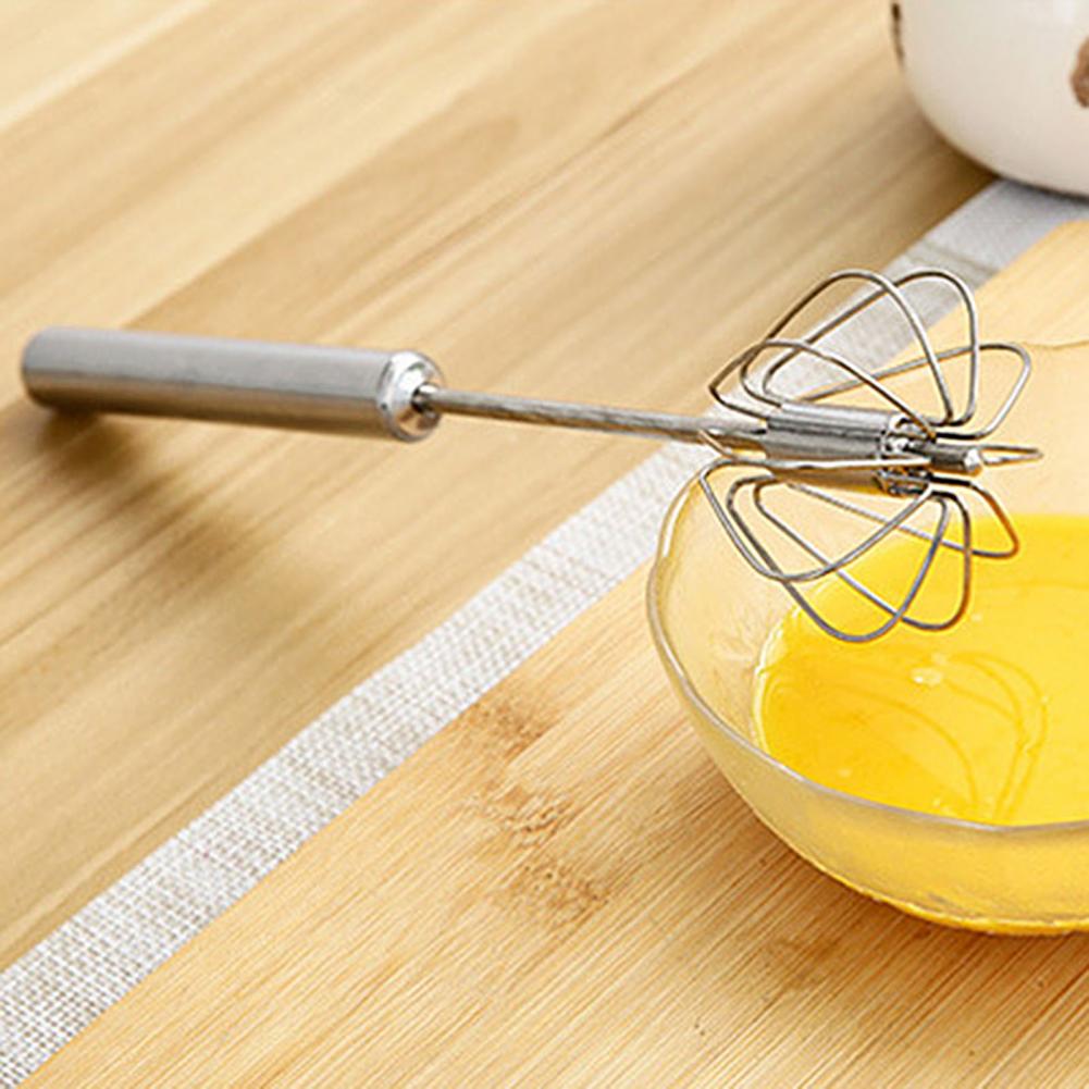 Semi Automatic Stainless Steel Whisk - Givemethisnow