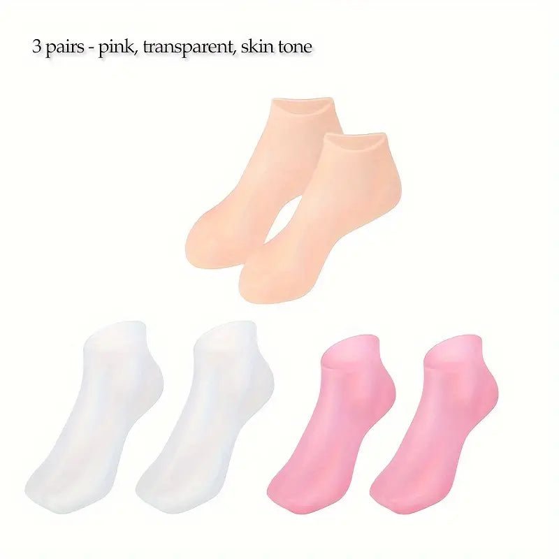 Silicone Foot Care Socks - Givemethisnow