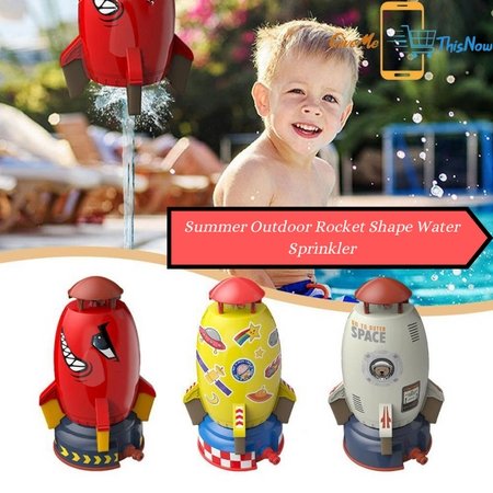 Summer Outdoor Rocket Shape Water Sprinkler - Givemethisnow