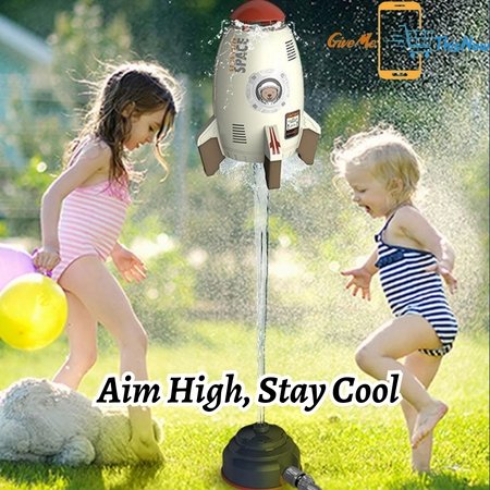 Summer Outdoor Rocket Shape Water Sprinkler - Givemethisnow