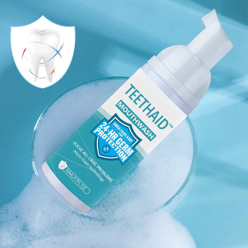 Teethaid Mouthwash, Calculus Removal, Teeth Whitening, Healing Mouth Ulcers, Eliminating Bad Breath, Preventing and Healing Caries, Tooth Regeneration - Givemethisnow