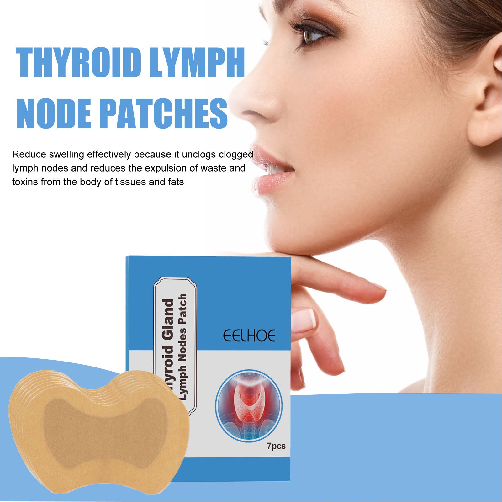 Thyroid Gland Lymph Nodes Patches - Givemethisnow