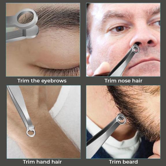 Universal Nose Hair Trimming Tweezers - Givemethisnow